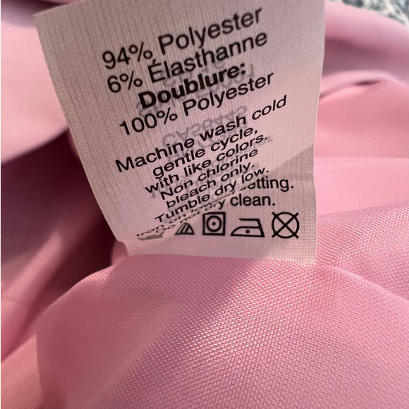 J. Crew Suiting Sleeveless Sheath Dress Size 6 in Pink Knee Length - Picture 6 of 6